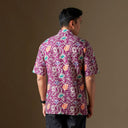 Randu - Mandalas Premium Men’s Short Sleeve Batik Shirt - Mandalas