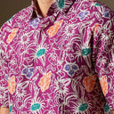 Randu - Mandalas Premium Men’s Short Sleeve Batik Shirt - Mandalas