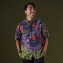 Rangni - Mandalas Kemeja Batik Pria Premium Lengan Pendek - Mandalas