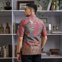 Rangnum - Mandalas Kemeja Batik Pria Premium Lengan Pendek - Mandalas