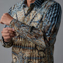 Raton - Mandalas Kemeja Batik Pria Premium Lengan Panjang - Mandalas