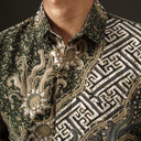 Rejowina - Mandalas Kemeja Batik Pria Premium Lengan Panjang - Mandalas