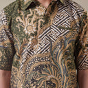 Rejowina - Mandalas Kemeja Batik Pria Premium Lengan Pendek - Mandalas