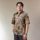 Rejowina - Mandalas Kemeja Batik Pria Premium Lengan Pendek - Mandalas