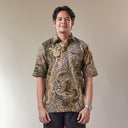 Rejowina - Mandalas Kemeja Batik Pria Premium Lengan Pendek - Mandalas