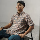 Robusta - Mandalas Kemeja Batik Pria Premium Lengan Pendek - Mandalas