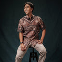 Rodlok - Mandalas Kemeja Batik Pria Premium Lengan Pendek - Mandalas