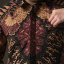 Rodmor - Mandalas Kemeja Batik Pria Premium Lengan Panjang - Mandalas