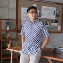 Rolina - Mandalas Kemeja Batik Pria Lengan Pendek - Mandalas