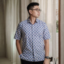 Rolivi - Mandalas Kemeja Batik Pria Premium Lengan Pendek - Mandalas