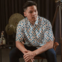 Rolux - Mandalas Kemeja Batik Pria Premium Lengan Pendek - Mandalas