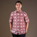 Romarum - Mandalas Kemeja Batik Pria Premium Lengan Pendek - Mandalas