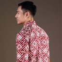 Romarum - Mandalas Kemeja Batik Pria Premium Lengan Pendek - Mandalas