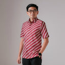 Ropara - Mandalas Premium Men's Short Sleeve Batik Shirt - Mandalas