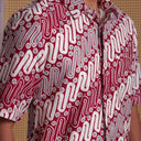 Rosso - Mandalas Kemeja Batik Pria Premium Lengan Pendek - Mandalas