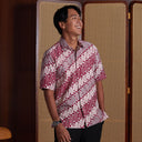 Rosso - Mandalas Kemeja Batik Pria Premium Lengan Pendek - Mandalas