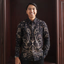 Rozan - Mandalas Kemeja Batik Pria Premium Lengan Panjang - Mandalas