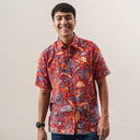 Rubinu - Mandalas Kemeja Batik Pria Premium Lengan Pendek - Mandalas