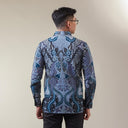 Rudablu - Mandalas Kemeja Batik Pria Premium Lengan Panjang - Mandalas