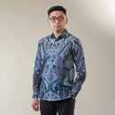 Rudablu - Mandalas Kemeja Batik Pria Premium Lengan Panjang - Mandalas