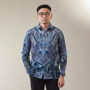 Rudablu - Mandalas Kemeja Batik Pria Premium Lengan Panjang - Mandalas