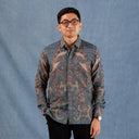 Ruga - Mandalas Kemeja Batik Pria Premium Lengan Panjang - Mandalas