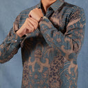 Ruga - Mandalas Kemeja Batik Pria Premium Lengan Panjang - Mandalas
