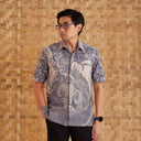 Saben - Mandalas Kemeja Batik Pria Premium Lengan Pendek - Mandalas