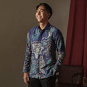 Sagara - Mandalas Kemeja Batik Pria Premium Lengan Panjang - Mandalas