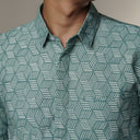 Sagero - Mandalas Kemeja Batik Pria Premium Lengan Pendek - Mandalas