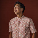 Sajjan - Mandalas Koko Kemeja Batik Pria Premium Lengan Pendek - Mandalas