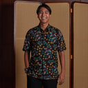 Sakudian - Mandalas Kemeja Batik Pria Premium Lengan Pendek - Mandalas