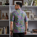 Sakujo - Mandalas Kemeja Batik Pria Premium Lengan Pendek - Mandalas