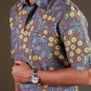 Sakuning - Mandalas Kemeja Batik Pria Premium Lengan Pendek - Mandalas