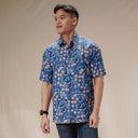 Sakura - Mandalas Kemeja Batik Pria Premium Lengan Pendek - Mandalas