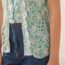 Sarina - Mandalas Baju Kerja Atasan Batik Blouse Wanita Modern - Mandalas