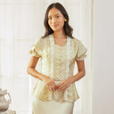 Sarina - Mandalas Baju Kerja Atasan Batik Blouse Wanita Modern - Mandalas