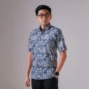 Sarivi - Mandalas Premium Men's Short Sleeve Batik Shirt - Mandalas