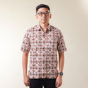 Sarupa - Mandalas Kemeja Batik Pria Premium Lengan Pendek - Mandalas