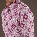 Savino - Mandalas Kemeja Batik Pria Premium Lengan Pendek - Mandalas