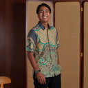 Sawajo - Mandalas Kemeja Batik Pria Premium Lengan Pendek - Mandalas