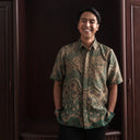 Sawati - Mandalas Kemeja Batik Pria Lengan Pendek - Mandalas