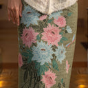 Sawitri Olive - Mandalas Rok Lilit Batik Premium Wanita - Mandalas