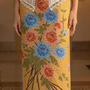 Sawitri Orange - Mandalas Rok Lilit Batik Premium Wanita - Mandalas