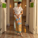 Sawitri Orange - Mandalas Rok Lilit Batik Premium Wanita - Mandalas