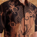 Sawung - Mandalas Kemeja Batik Pria Premium Lengan Pendek - Mandalas