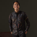 Seidon - Mandalas Kemeja Batik Pria Premium Lengan Panjang - Mandalas