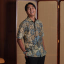 Sekaro - Mandalas Kemeja Batik Pria Premium Lengan Pendek - Mandalas