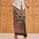 Sekarwangi - Mandalas Women's Premium Batik Pleated Skirt - Mandalas