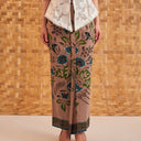 Sekarwangi - Mandalas Women's Premium Batik Pleated Skirt - Mandalas